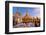 Shwedagon Paya (Pagoda) at Dusk with Buddhist Worshippers Praying-Lee Frost-Framed Photographic Print