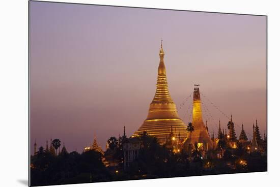 Shwedagon Paya, Yangon (Rangoon), Myanmar (Burma), Asia-Tuul-Mounted Photographic Print