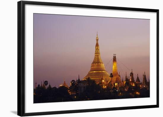 Shwedagon Paya, Yangon (Rangoon), Myanmar (Burma), Asia-Tuul-Framed Photographic Print