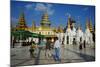 Shwedagon Paya, Yangon (Rangoon), Myanmar (Burma), Asia-Tuul-Mounted Photographic Print