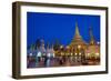 Shwedagon Paya, Yangon (Rangoon), Myanmar (Burma), Asia-Tuul-Framed Photographic Print