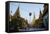 Shwedagon Paya, Yangon (Rangoon), Myanmar (Burma), Asia-Tuul-Framed Stretched Canvas