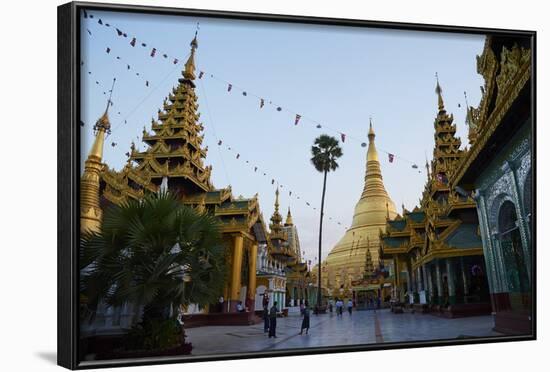 Shwedagon Paya, Yangon (Rangoon), Myanmar (Burma), Asia-Tuul-Framed Photographic Print