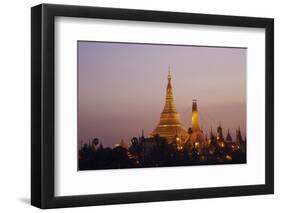 Shwedagon Paya, Yangon (Rangoon), Myanmar (Burma), Asia-Tuul-Framed Photographic Print