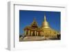 Shwemawdaw Pagoda, Bago (Pegu), Myanmar (Burma), Asia-Tuul-Framed Photographic Print