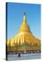 Shwemawdaw Paya Pagoda, Bago, Myanmar (Burma), Asia-Christian Kober-Stretched Canvas