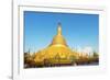 Shwemawdaw Paya Pagoda, Bago, Myanmar (Burma), Asia-Christian Kober-Framed Photographic Print