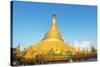 Shwemawdaw Paya Pagoda, Bago, Myanmar (Burma), Asia-Christian Kober-Stretched Canvas
