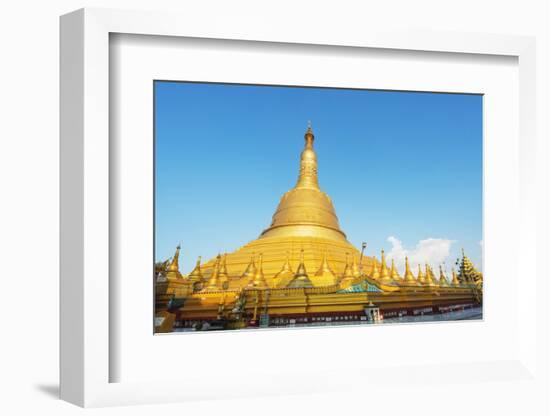 Shwemawdaw Paya Pagoda, Bago, Myanmar (Burma), Asia-Christian Kober-Framed Photographic Print