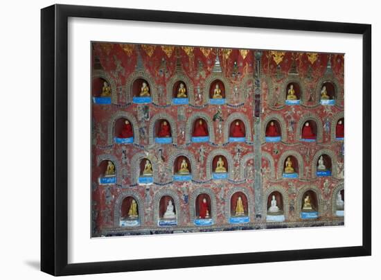 Shweyanpyay Monastery, Inle Lake, Shan State, Myanmar (Burma), Asia-Tuul-Framed Photographic Print