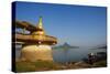 Shweyinhmyaw Pagoda and Temple, Hpa-An, Karen State, Myanmar (Burma), Asia-Tuul-Stretched Canvas