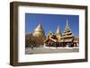 Shwezigon Pagoda, Bagan, Central Myanmar, Myanmar (Burma), Asia-Stuart Black-Framed Photographic Print