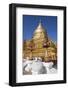 Shwezigon Pagoda, Bagan, Central Myanmar, Myanmar (Burma), Asia-Stuart Black-Framed Photographic Print