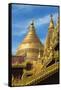 Shwezigon Pagoda, Bagan, Mandalay Region, Myanmar-Keren Su-Framed Stretched Canvas