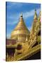 Shwezigon Pagoda, Bagan, Mandalay Region, Myanmar-Keren Su-Stretched Canvas