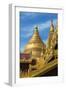 Shwezigon Pagoda, Bagan, Mandalay Region, Myanmar-Keren Su-Framed Photographic Print