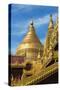 Shwezigon Pagoda, Bagan, Mandalay Region, Myanmar-Keren Su-Stretched Canvas