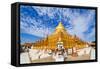 Shwezigon Pagoda,Bagan, Myanmar-lkunl-Framed Stretched Canvas