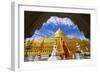 Shwezigon Pagoda,Bagan, Myanmar-lkunl-Framed Photographic Print