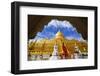 Shwezigon Pagoda,Bagan, Myanmar-lkunl-Framed Photographic Print