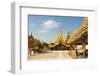 Shwezigon Pagoda, Bagan (Pagan), Myanmar (Burma), Asia-Jordan Banks-Framed Photographic Print