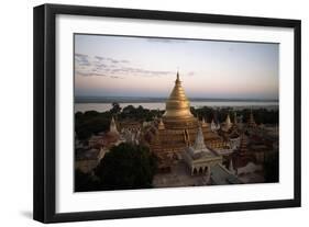 Shwezigon Pagoda, Bagan-null-Framed Giclee Print