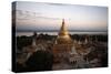 Shwezigon Pagoda, Bagan-null-Stretched Canvas