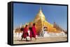 Shwezigon Paya, Bagan, Myanmar.-Sathitanont N-Framed Stretched Canvas