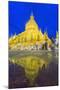 Shwezigon Paya, Bagan (Pagan), Myanmar (Burma), Asia-Christian Kober-Mounted Photographic Print