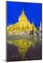 Shwezigon Paya, Bagan (Pagan), Myanmar (Burma), Asia-Christian Kober-Mounted Photographic Print