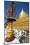 Shwezigon Paya, Nyaung U, Bagan, Myanmar (Burma), Asia-Lee Frost-Mounted Photographic Print