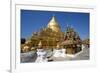 Shwezigon Paya, Nyaung U, Bagan, Myanmar (Burma), Asia-Lee Frost-Framed Photographic Print