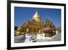 Shwezigon Paya, Nyaung U, Bagan, Myanmar (Burma), Asia-Lee Frost-Framed Photographic Print