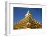 Shwezigon Paya, Nyaung U, Bagan, Myanmar (Burma), Asia-Lee Frost-Framed Photographic Print