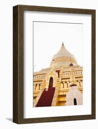 Shwezigon Temple in Bagan, Myanmar-Harry Marx-Framed Photographic Print