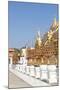 Shwezigon Temple in Bagan, Myanmar-Harry Marx-Mounted Photographic Print