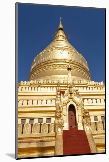 Shwezigon Temple in Bagan, Myanmar-Harry Marx-Mounted Photographic Print