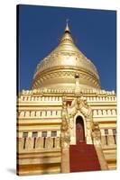 Shwezigon Temple in Bagan, Myanmar-Harry Marx-Stretched Canvas