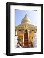 Shwezigon Temple in Bagan, Myanmar-Harry Marx-Framed Photographic Print