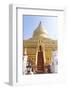 Shwezigon Temple in Bagan, Myanmar-Harry Marx-Framed Photographic Print