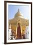 Shwezigon Temple in Bagan, Myanmar-Harry Marx-Framed Photographic Print