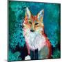 Shy Fox-Jennifer Lommers-Mounted Art Print