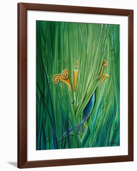 Shy Little Siren-Cindy Thornton-Framed Art Print