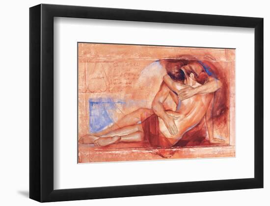 Shy Lucia-Talantbek Chekirov-Framed Art Print