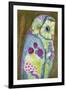 Shy One-Wyanne-Framed Giclee Print