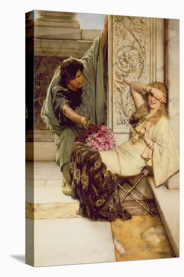 Shy-Sir Lawrence Alma-Tadema-Stretched Canvas