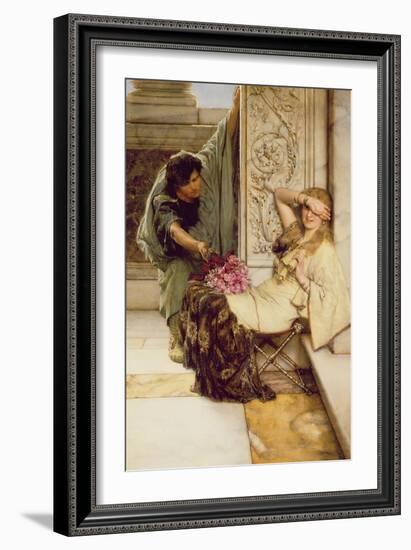 Shy-Sir Lawrence Alma-Tadema-Framed Giclee Print