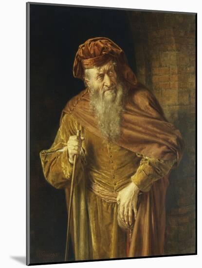 Shylock, 1897-Eduard Grutzner-Mounted Giclee Print