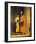 Shylock and Jessica from 'The Merchant of Venice', Act II, Scene II, 1830-Gilbert Stuart Newton-Framed Giclee Print