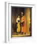 Shylock and Jessica from 'The Merchant of Venice', Act II, Scene II, 1830-Gilbert Stuart Newton-Framed Giclee Print